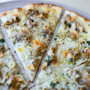 This Seafood Buffet Quiz Will Reveal What Sea Creature You Are White clam pizza