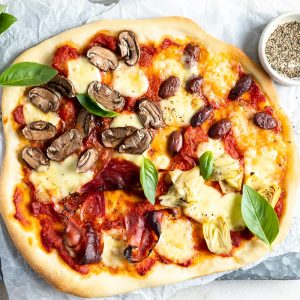 What Flavor Are You? Quiz Pizza quattro stagioni (four seasons pizza)
