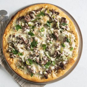 What Flavor Are You? Quiz Philly cheesesteak pizza
