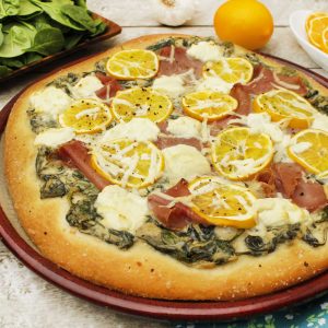 What Dessert Flavor Are You? Lemon and goat cheese pizza