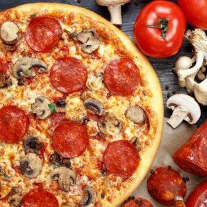 Eat Snacks, Ice Cream, Pizza & Burgers To Learn What Yo… Quiz Mushroom, pepperoni and sausage pizza
