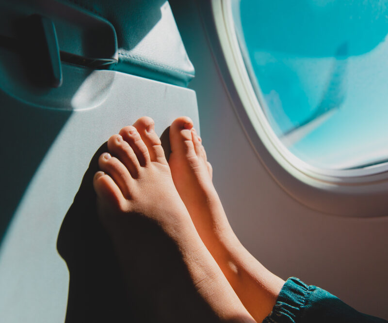 Pretend to Work as a ✈️ Flight Attendant and We’ll See How You Manage flight bare feet