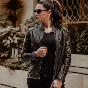 Are You Hot, Pretty, Or Cute? Quiz Leather jacket