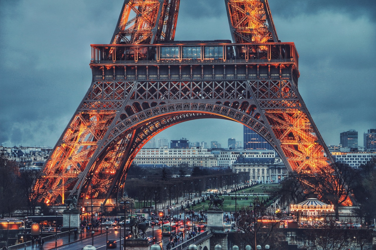 Christmas Trivia Chain Quiz Eiffel Tower, Paris, France