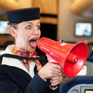 Work As A ️ Flight Attendant & I'll See How You Manage Quiz Yell at the person to put their feet down
