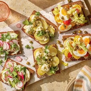 This Street Food Quiz Knows Which Monument You Are Smørrebrød (Danish open-faced sandwich)
