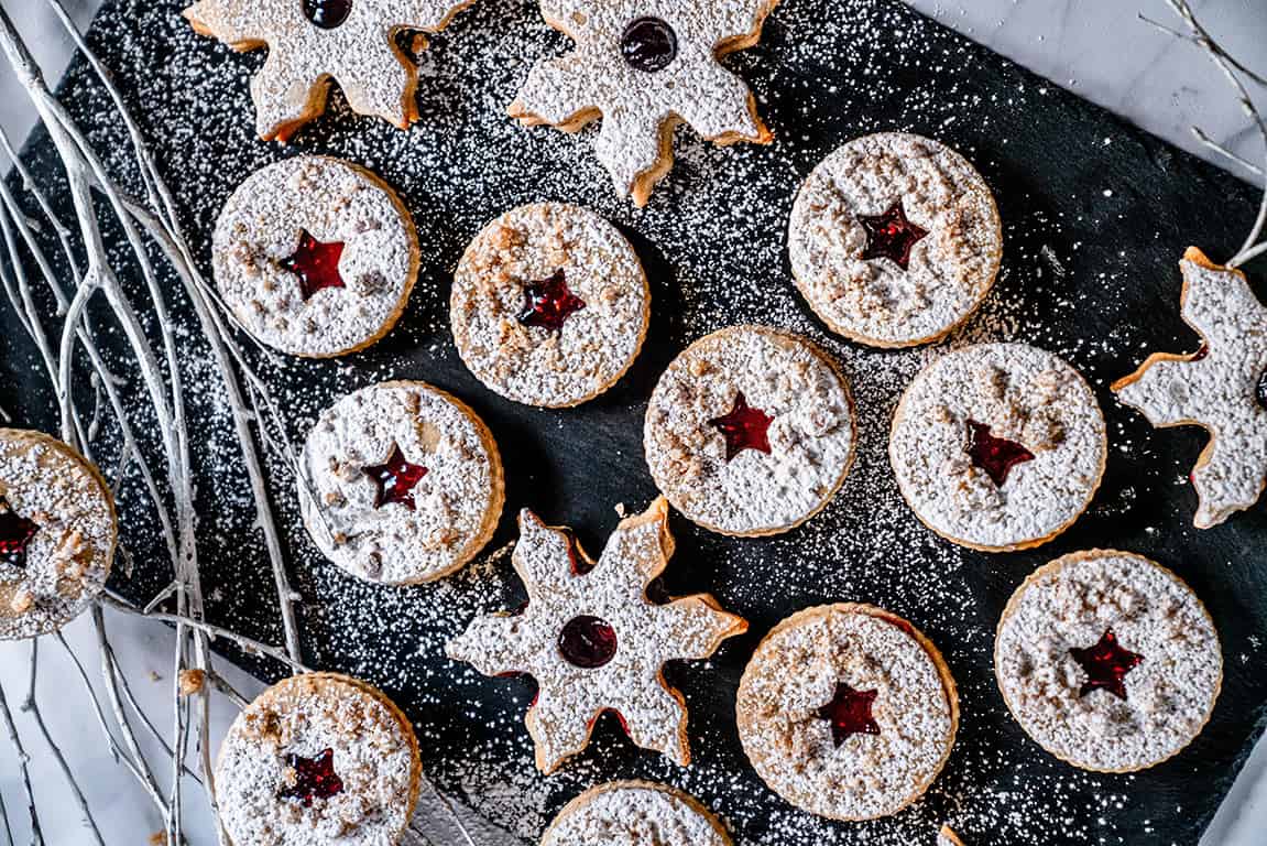 Cookies And Coffee Quiz Raspberry linzer cookies