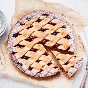 Did You Know I Can Tell How Adventurous You Are Purely by the Assorted International Foods You Choose? Austrian linzer torte (shortbread with fruit preserves)