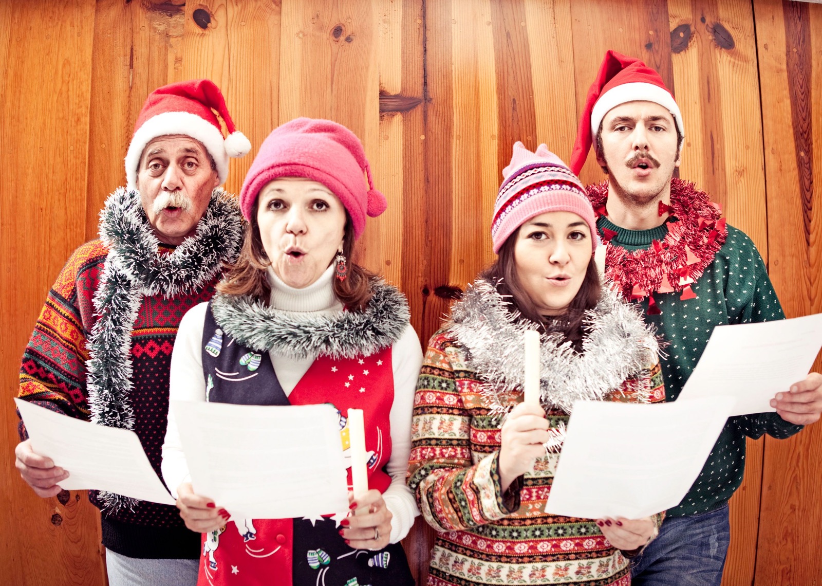 Christmas Song Trivia Quiz Christmas carolers caroling