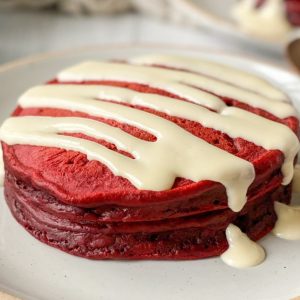 Your Dessert Choices Will Reveal What Type Of Fries You Are Quiz Red velvet pancakes