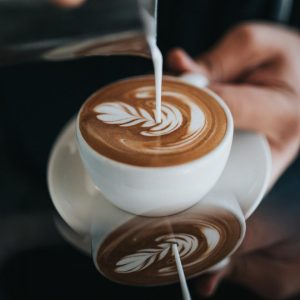 Doughnut Mantra Quiz Latte