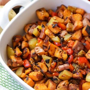 Breakfast A-Z Quiz Sweet potato hash