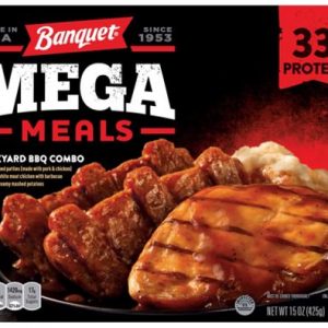 Shop For Ready-To-Eat Meals At Grocery Store To Know Yo… Quiz Banquet Mega Meals Backyard BBQ Combo