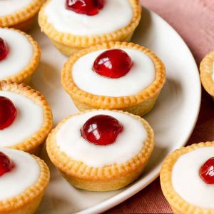 Did You Know I Can Tell How Adventurous You Are Purely by the Assorted International Foods You Choose? English bakewell tarts (jam with frangipane)