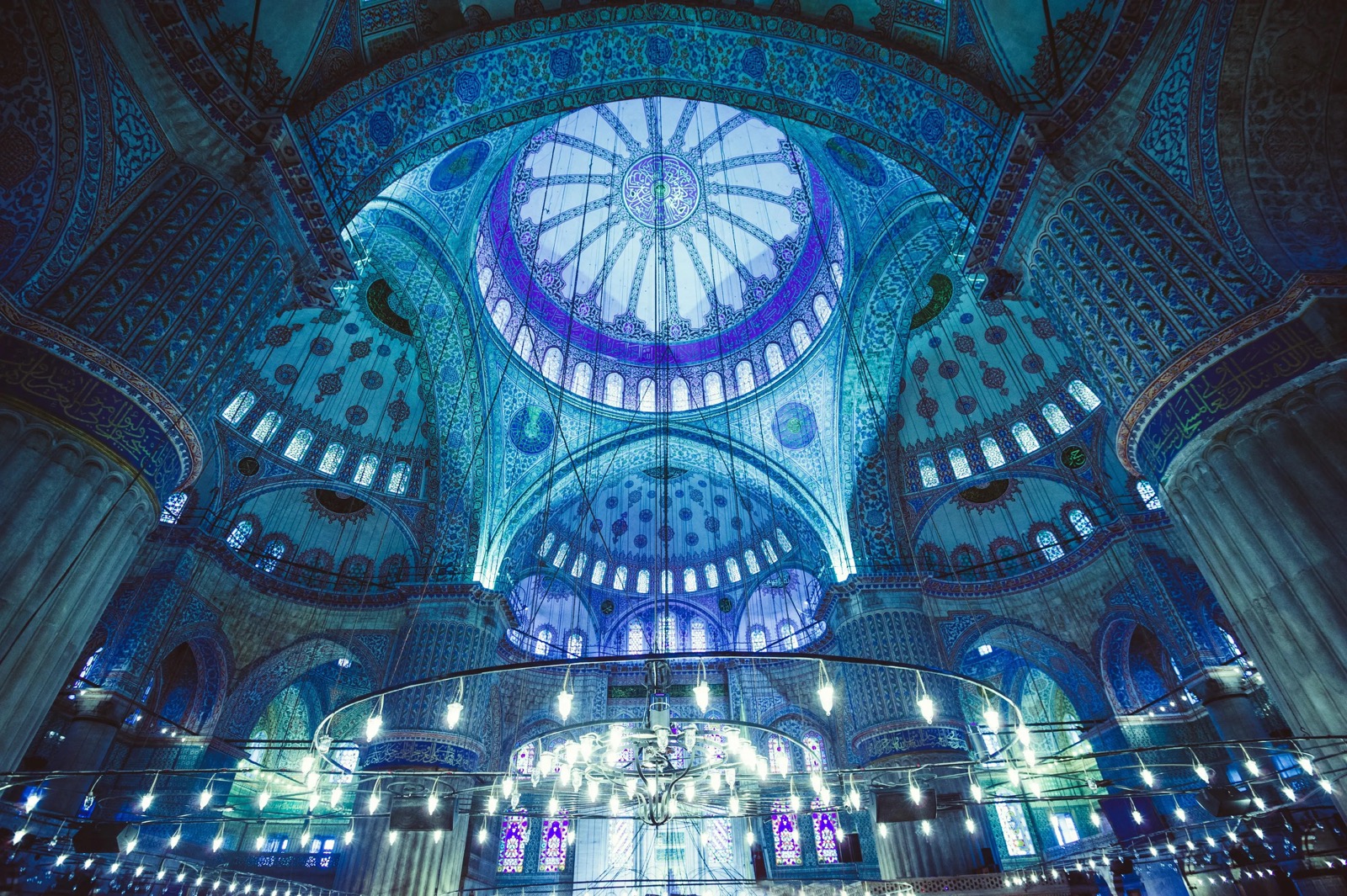 Blue Places Blue Mosque, Istanbul, Turkey