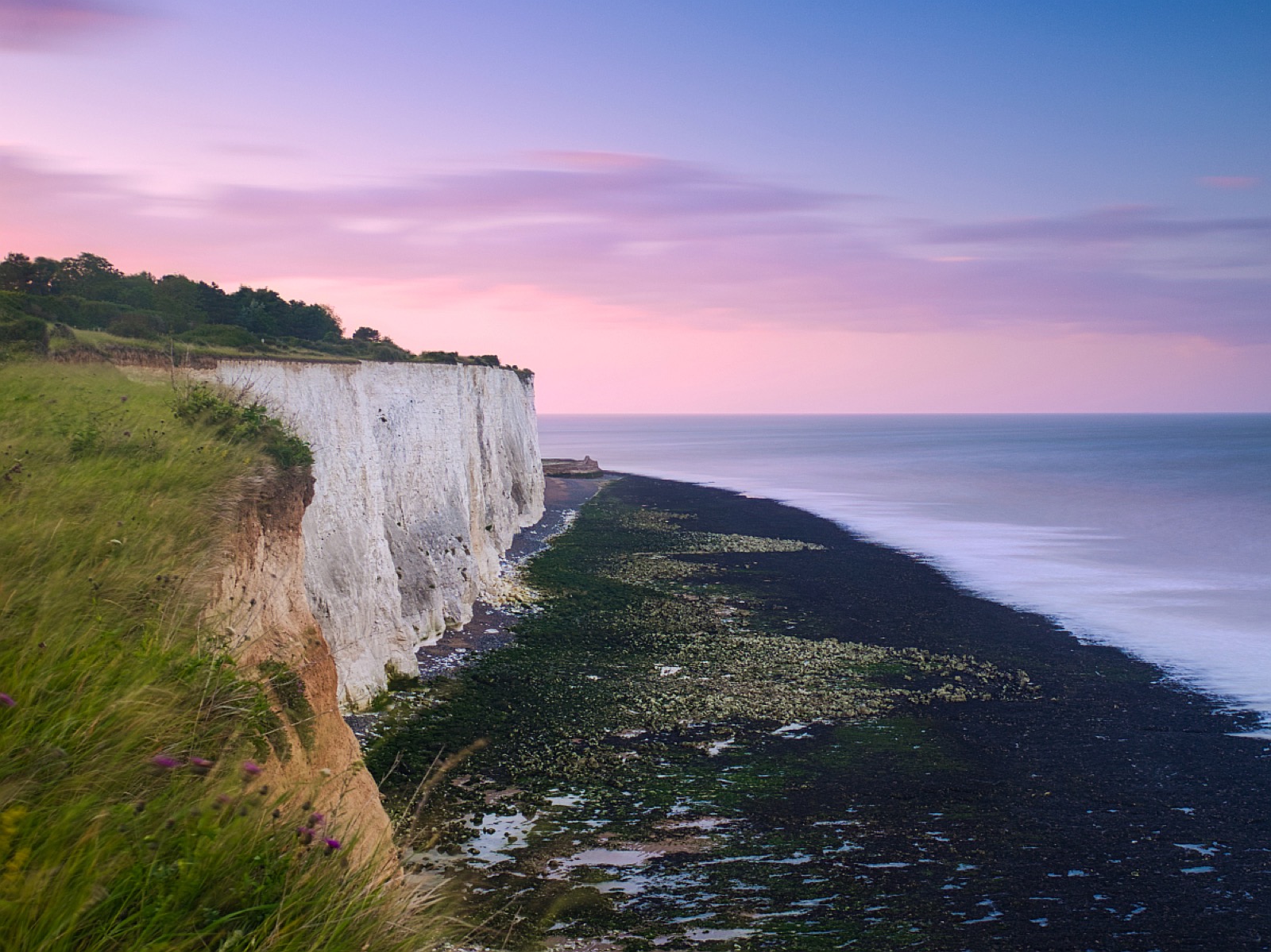 Missing Colors Place Quiz White Cliffs of Dover, England