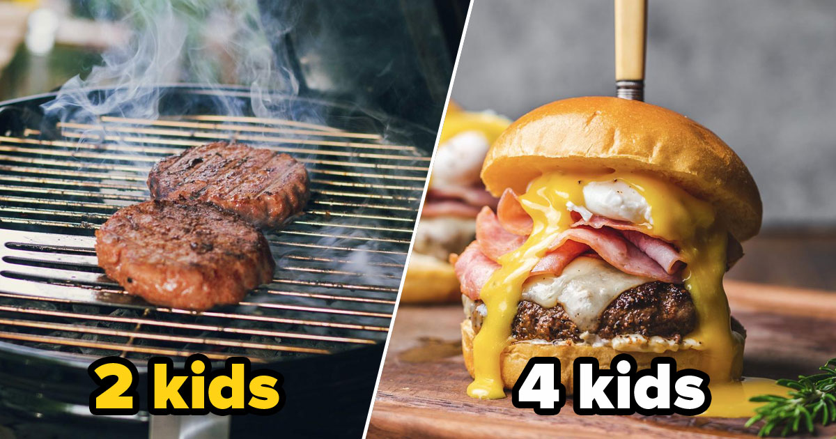 Build Burger Meal to Know How Many Kids You'll Have Quiz