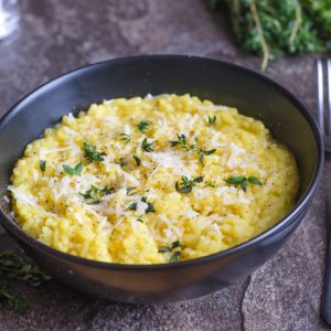 Yellow Food Personality Quiz Risotto