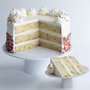Have Fun Choosing Cold Desserts To Know What % Cold-Hea… Quiz Frozen Confetti Vanilla Layer Cake