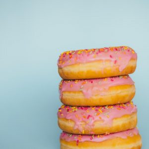 Desserts Book Quiz Strawberry doughnut