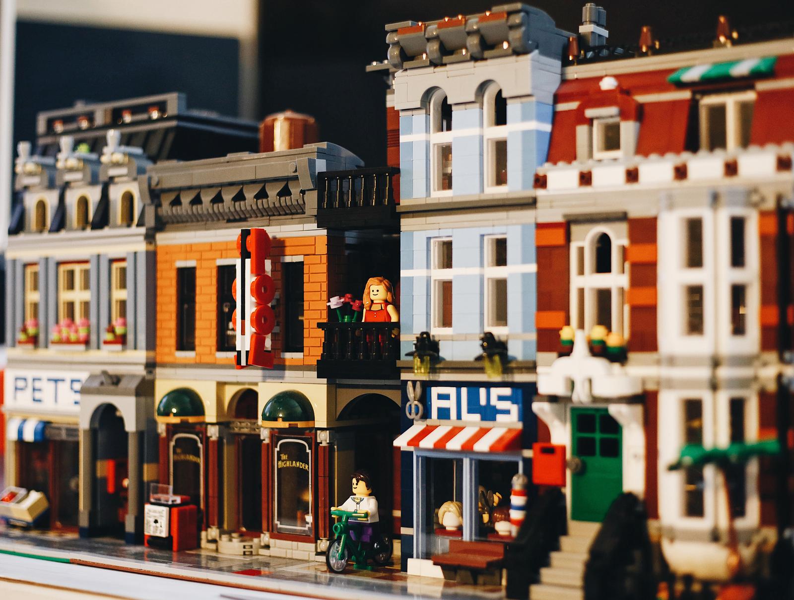 Lego building
