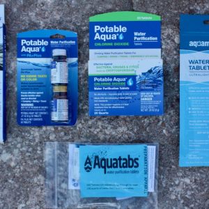 Pick Item For Various Life-Threatening Situations To Kn… Quiz Water purification tablets