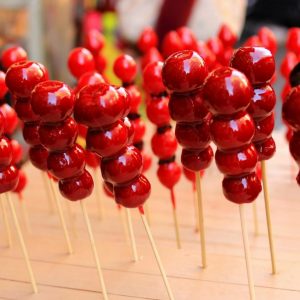 Adventurous World Dessert Buffet Quiz Tanghulu (Chinese candied fruit snack)