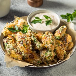 Can We *Actually* Reveal an Accurate Truth About You Purely Based on Your Food Decisions? Garlic parmesan chicken wings