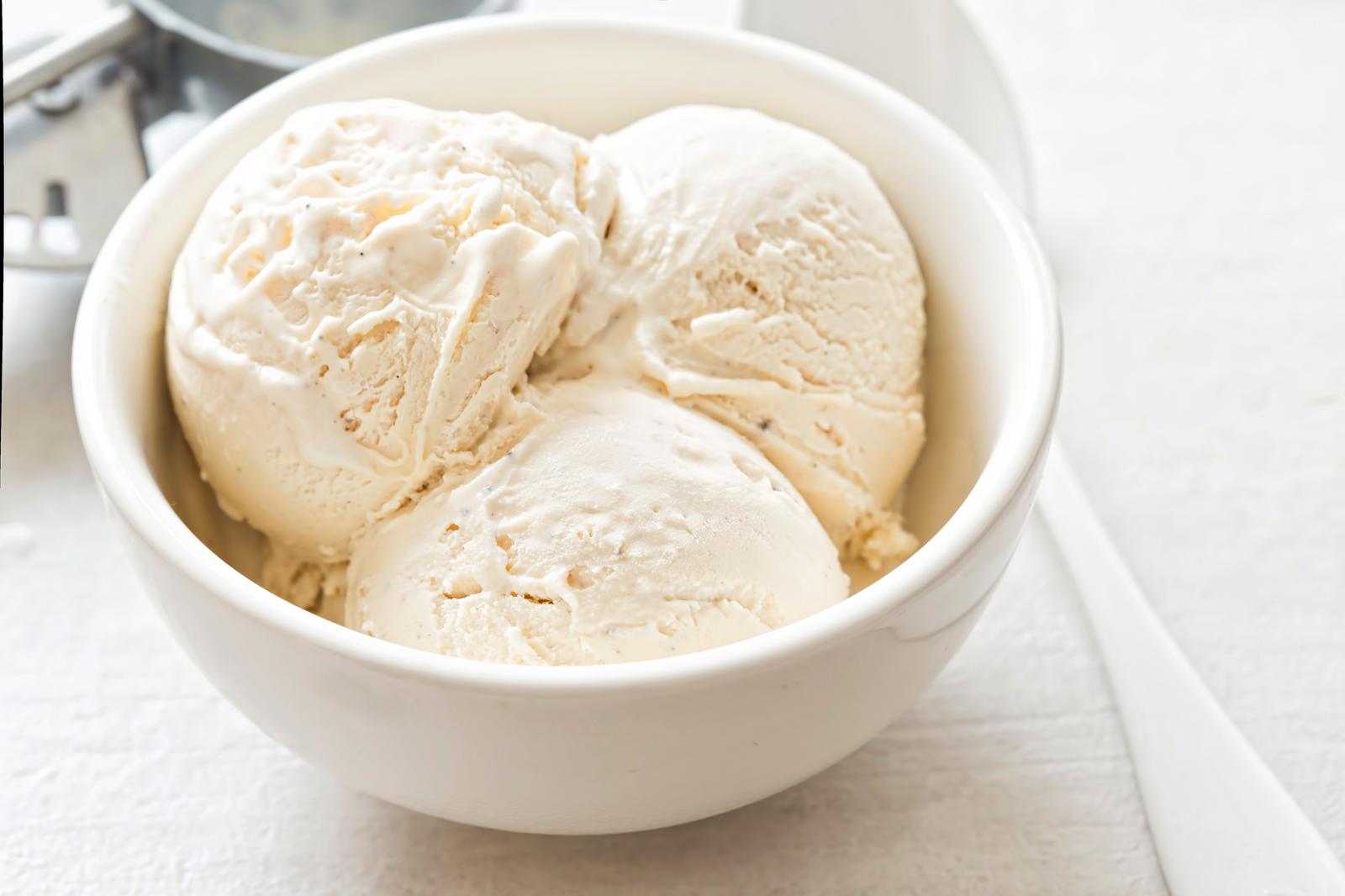 Vanilla ice cream