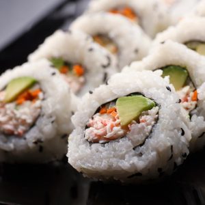 American Food Vibe Quiz California roll