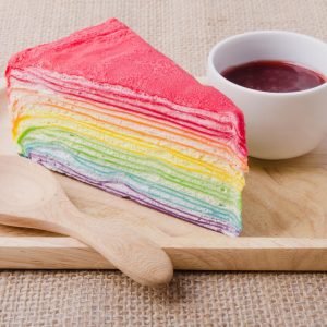 Pick Rainbow Food To Know Which Mythical Being You Were Quiz Crêpe cake