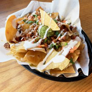 New Year's Eve Dinner Quiz Nachos