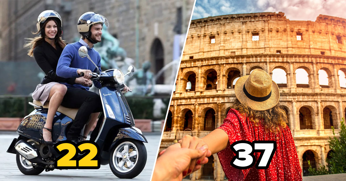 Plan a Holiday to Rome and We’ll Guess How Old You Are