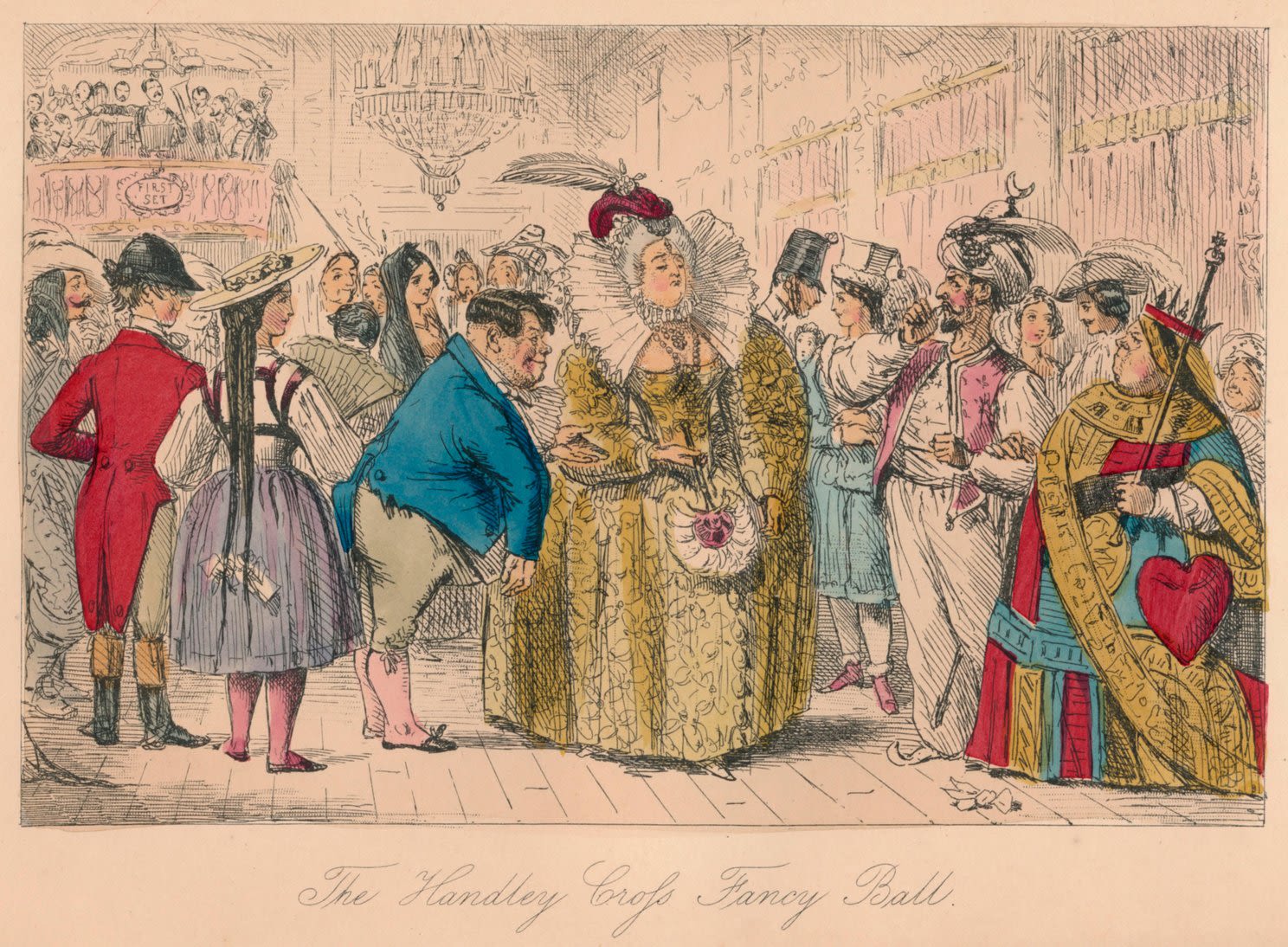 ☕ Choose a Drink for Each of These Unique Scenarios and We’ll Guess Your Age The Handley Cross Fancy Ball, 1854, John Leech