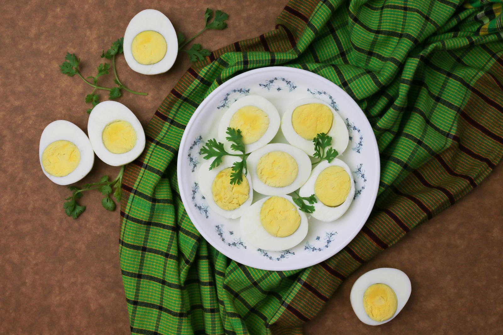 Egg Trivia Quiz Hard boiled egg