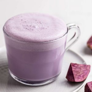 Food Adventure Quiz 🌈: What Unique Dog Breed Are You? 🐕 Ube latte