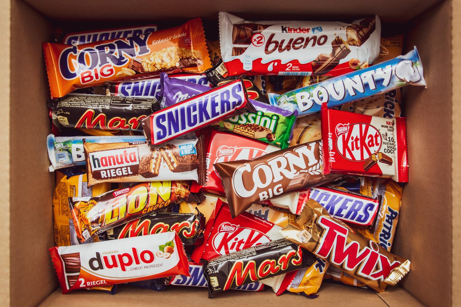 Chocolate Wellness Quiz Candy bars