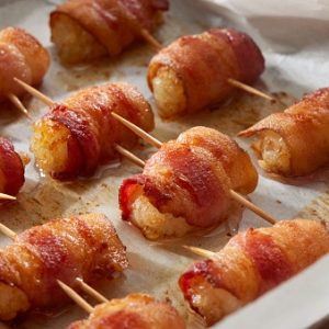 Eat Potato Dishes To Know Which Comfort Food You Are Quiz Bacon-wrapped tater tots