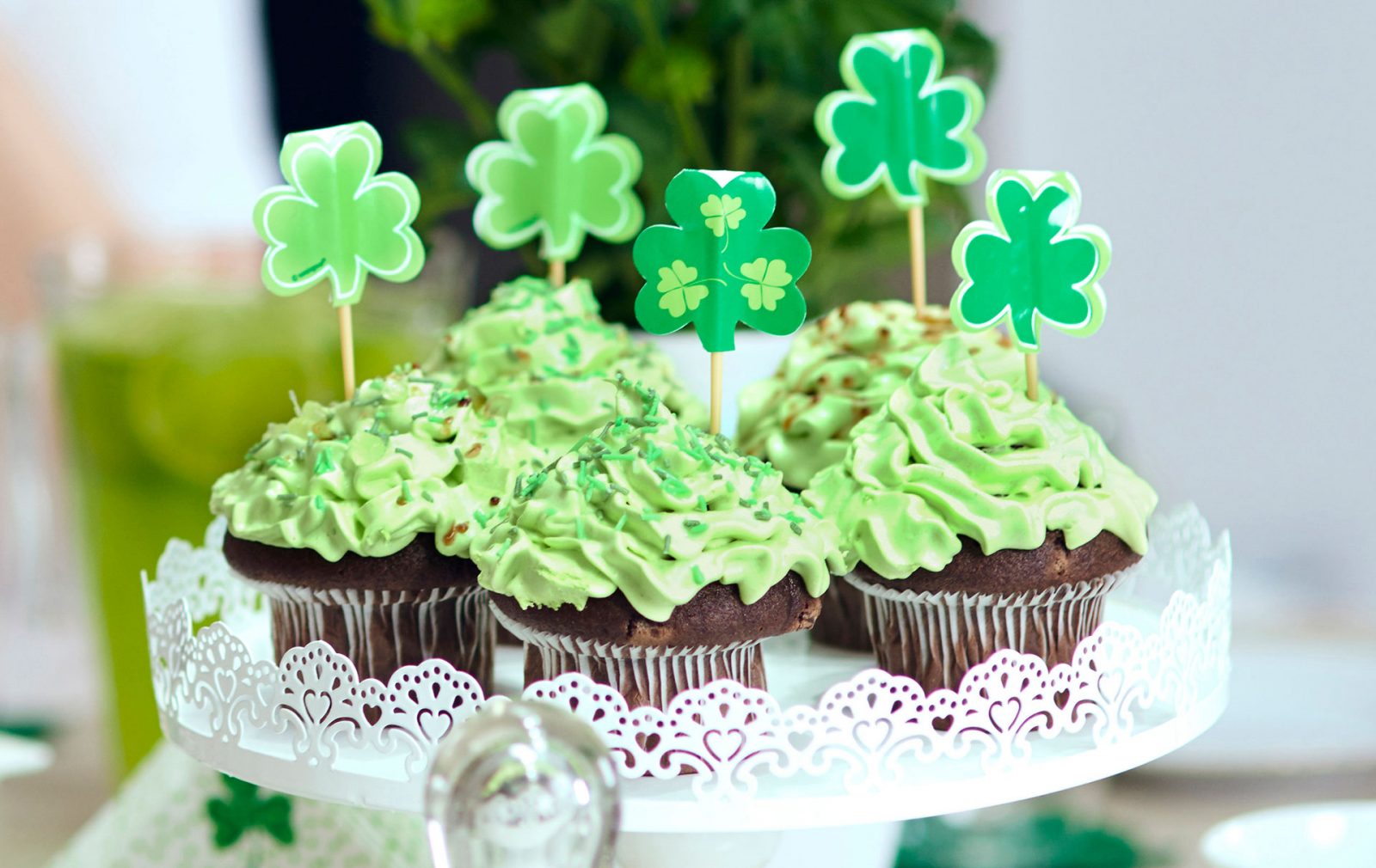 What Irish Mythological Creature Are You? St. Patrick's Day green cupcakes