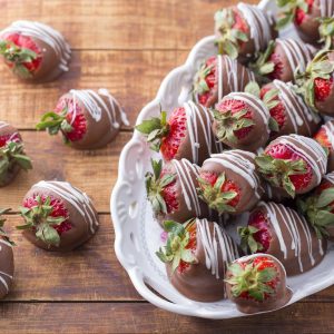 Your Dessert Choices Will Reveal What Type Of Fries You Are Quiz Chocolate-covered strawberries