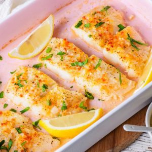 Pick Your Favorite Dish for Each Ingredient If You Wanna Know What Dessert Flavor You Are Lemon baked fish