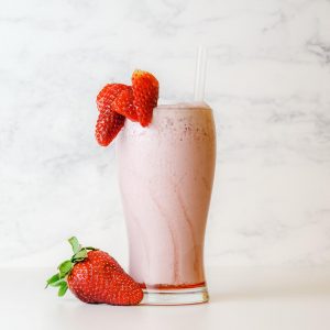 Pink Buffet Quiz Pink smoothie
