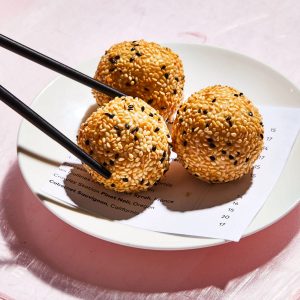 Go on a Food Adventure Around the World and My Quiz Algorithm Will Calculate Your Generation Chinese jian dui (fried sesame balls)