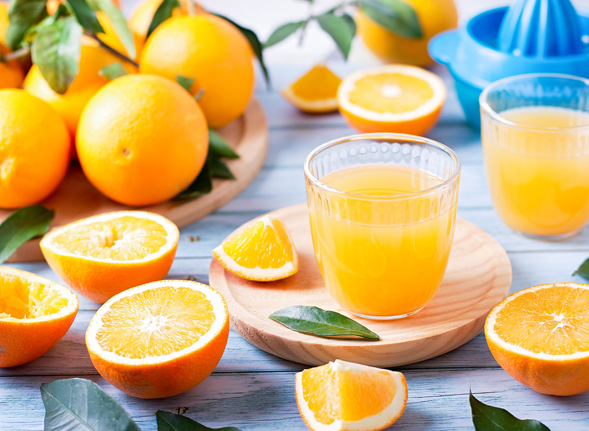 What Fast Food Item Matches Your Personality? Quiz Orange juice