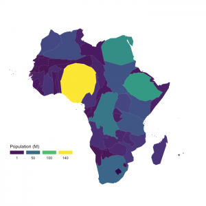 Chocolate Trivia Quiz Cartogram