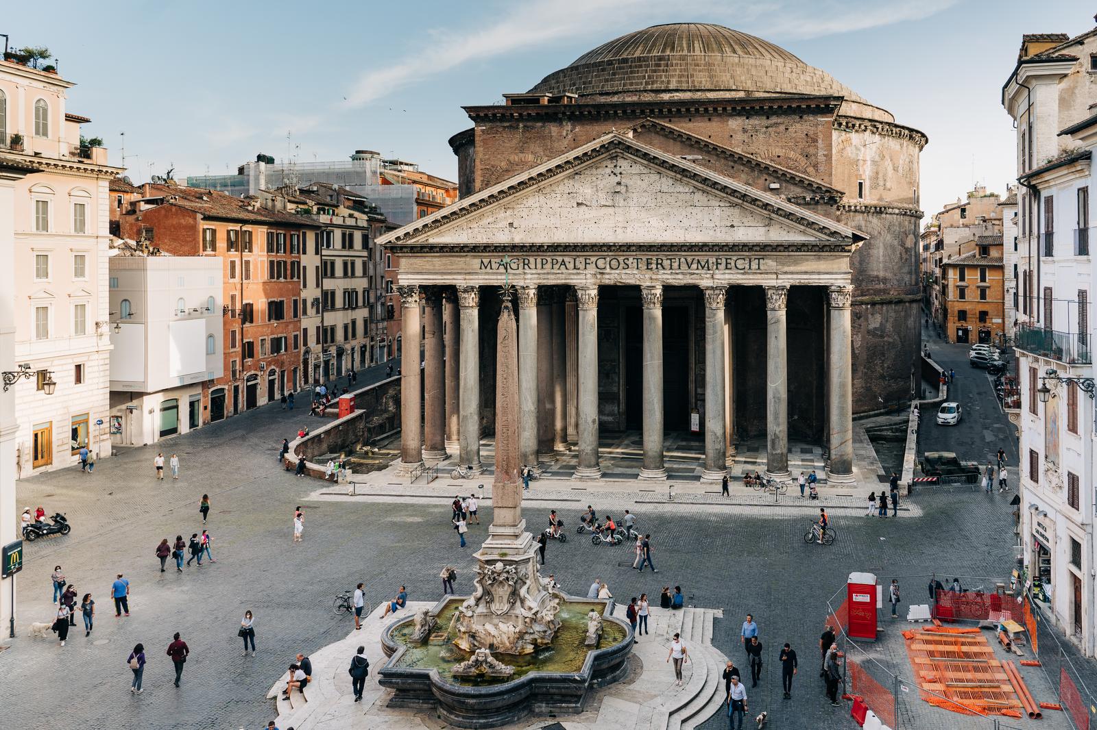 9 In 10 Americans Can't Recognize European Cities Quiz Pantheon, Rome, Italy