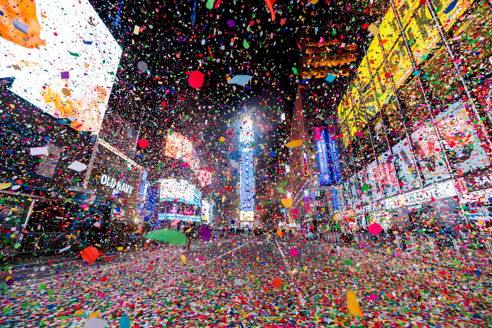 Times Square Ball Drop in New York City