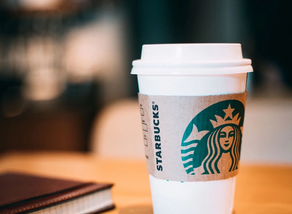 Starbucks coffee cup sleeve