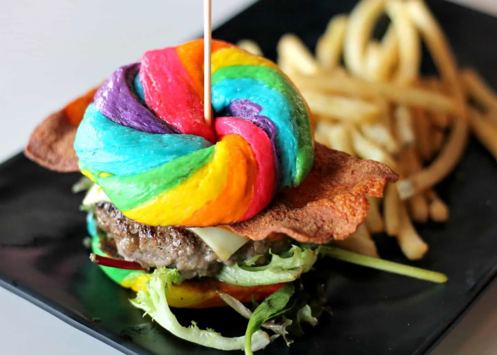 What Pizza Matches Your Vibe? Quiz Rainbow burger