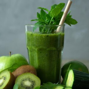 Enjoy Rainbow Breakfast & I'll Guess Age Food Quiz Veggie smoothie